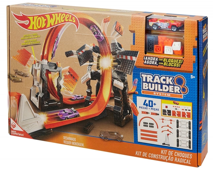 hot wheels games track builder